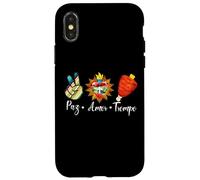 Peace Love Trompo Tacos al Pastor Mexican Food Carcasa para iPhone X/XS