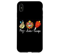 Peace Love Trompo Tacos al Pastor Mexican Food Carcasa para iPhone XS MAX