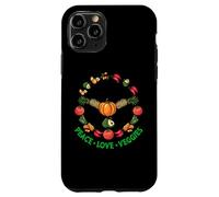 Peace love Veggies Microgreens hace que todo sea mejor Carcasa para iPhone 11 Pro