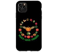 Peace love Veggies Microgreens hace que todo sea mejor Carcasa para iPhone 11 Pro Max