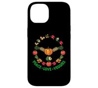Peace love Veggies Microgreens hace que todo sea mejor Carcasa para iPhone 14
