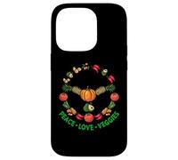 Peace love Veggies Microgreens hace que todo sea mejor Carcasa para iPhone 14 Pro