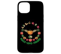 Peace love Veggies Microgreens hace que todo sea mejor Carcasa para iPhone 15 Plus