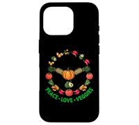 Peace love Veggies Microgreens hace que todo sea mejor Carcasa para iPhone 16 Pro