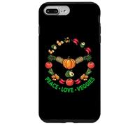 Peace love Veggies Microgreens hace que todo sea mejor Carcasa para iPhone 7 Plus/8 Plus