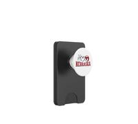 Peace Love Volleyball Bold Nebraska PopSockets PopWallet para MagSafe