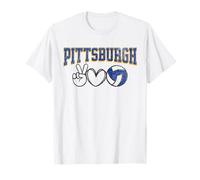 Peace Love Volleyball - Pittsburgh Women Teen Girls Tween Camiseta