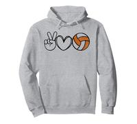 Peace Love Volleyball - Texas Women Teen Girls Tween Sudadera con Capucha