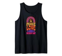 Peace Love y el Rap de Detroit Bohemian Rainbow Camiseta sin Mangas