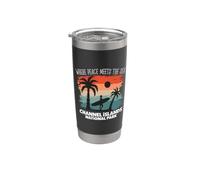 Peace meets the sea - Channel Islands National Park Vaso térmico de acero inoxidable de doble pared
