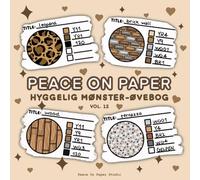 Peace On Paper: Hyggelig Malebog/Øvebog Til Mønstre For Voksne og Teenagere - Volume 12 (Coloring Practice Books)