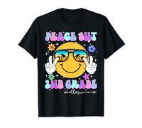 Peace Out 2nd Grade Hello Summer, último día de clases, divertido Camiseta