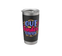 Peace Out Kindergarten Funny Back To School Kids Vaso térmico de acero inoxidable de doble pared