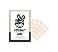 PEACE OUT Parches hidrocoloides para curar el acné, tratamiento de manchas de acné con ácido salicílico, retinol y aloe vera para imperfecciones y brotes (40 unidades)