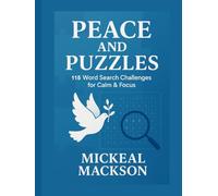 Peace & Puzzles: 115 Bible Word Search challenges for focus and calm