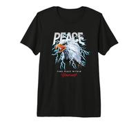 Peace USA Eagle Wild Quotes Find The Peace Within Yourself Camiseta Premium