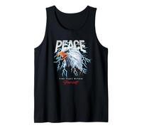 Peace USA Eagle Wild Quotes Find The Peace Within Yourself Camiseta sin Mangas