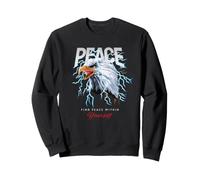 Peace USA Eagle Wild Quotes Find The Peace Within Yourself Sudadera