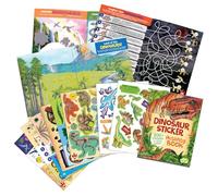 Peaceable Kingdom Dinosaur Sticker Activity Book - Reusable Sticker Scenes for Kids Ages 3 and Up, Includes 200+ Stickers