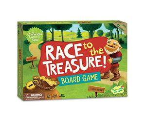 Peaceable Kingdom Race to the Treasure! Award Winning Cooperative Game for Kids