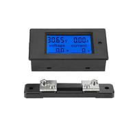 PEACEFAIR PZEM-051 DC 6.5-100V Digital Electric Power Energy Voltage Current Meter (50A Shunt)