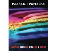 "Peaceful patterns" Coloring book for adults.