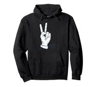 Peaceful Soul Nature Inspired Aesthetic Graphic Peace Symbol Sudadera con Capucha