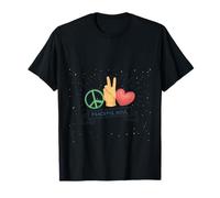 Peaceful Soul Peace Sign Hand Gesture Love Graphic Nature Camiseta