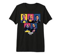 Peacemaker Character Squares Camiseta Premium