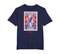 Peacemaker Vigilante Eat Peace Poster Camiseta, Hombre Tallas Grandes, Azul Marino, 6X Alto
