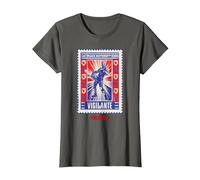 Peacemaker Vigilante Eat Peace Poster Camiseta, Mujer, Asfalto, L
