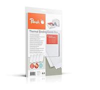 Peach Caja variada de Carpetas de encuadernación, blanco