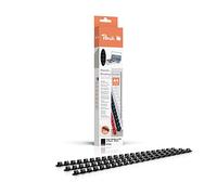 Peach canutillos de plástico 8 mm, 25 unidades), color negro