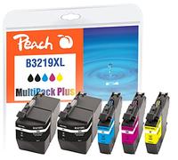Peach - Cartuchos de Tinta compatibles con Brother LC-3219XL