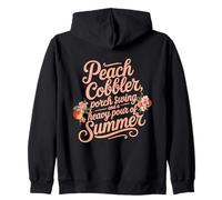 Peach Cobbler Porch Swing and a Heavy Pour of Summer Sudadera con Capucha