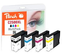 Peach Compatible Ink cartridges Multi-Pack XL Cyan, Gelb, Magenta, Schwarz