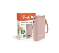 Peach Impresora de Etiquetas | Rosa | Ahorra Espacio e inalámbrica | ordena en Cualquier Lugar | PE110A-pi
