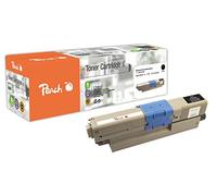 Peach O4496/47/97 - Módulo de tóner Negro Equivalente a Oki 44973536 para, por Ejemplo, Oki C 301 DN, Oki C 321 DN, Oki MC 332 DN, Oki MC 340, Oki MC 342 DN, Oki MC 342 DNW
