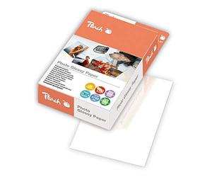 Peach PIP200-07 - Papel fotográfico satinado para imprimir (10x15cm, 240 gsm, 100 hojas)
