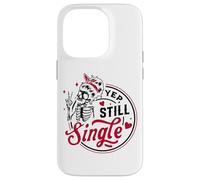 Peach Please I'm Single Romantic Vibes Carcasa para iPhone 14 Pro