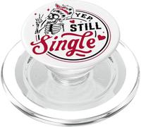 Peach Please I'm Single Romantic Vibes PopSockets PopGrip para MagSafe