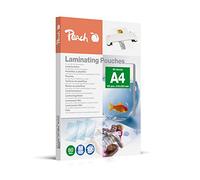 Peach Laminierfolien A4 - 80 mic - 100 pouches - glänzend - Premiumqualität für