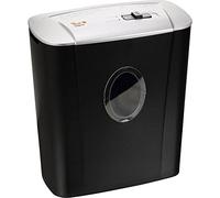 Peach PS500 - 10 Microcorte maletín vernichter| 5 hojas, 11 litros, 4 x 26 mm tamaño de las partículas (P de 4), papel, grapas y tarjetas de crédito