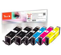 Peach Value Pack Plus Ink Cartridges, Compatible with Canon PGI-570, CLI-571
