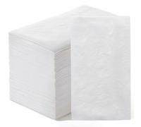 PEACHICHA Servilletas de papel (15 x 17 pulgadas desplegadas), servilletas de fiesta blancas de 2 capas, servilletas de papel plegado, 450 unidades, 7 ½ x 4 ¼ pulgadas plegadas