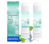 Peachloft - Inhalador nasal refrescante natural, disfruta del aire fresco, limpia el cuerpo y mejora la inmunidad, ingredientes totalmente naturales, extracto suave de esencia de hierbas (2)