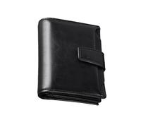 Peachloft Wallet, Peachloft Mens Wallet, PU Leather Multi-Card Holder Anti-Theft Wallets for Men, RFID Blocking Bifold Wallets (Black)