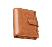 Peachloft Wallet, Peachloft Mens Wallet, PU Leather Multi-Card Holder Anti-Theft Wallets for Men, RFID Blocking Bifold Wallets (Khaki)