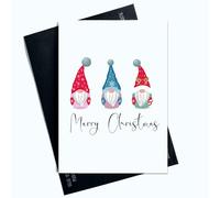 Peachy Antics Tarjeta de Feliz Navidad Gonk - Felicitación festiva para él o ella, difunde alegría navideña con esta adorable y única tarjeta de Navidad SP148