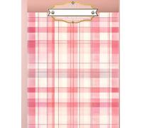PEACHY KEEN PLAID FABRIC * CORNELL NOTES COLLEGE COURSE NOTEBOOK+BONUS: Address/CellPhone Contact-Greek Women Sister Sorority Girl Gratitude Journal ... Homeschool High School Ivy League University